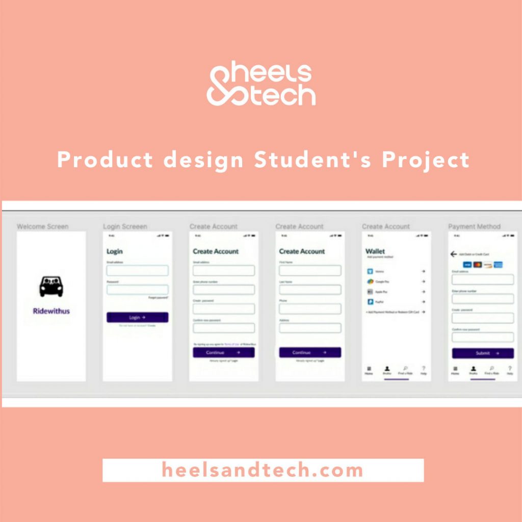 Temi's Product Design Project - Heels & Tech